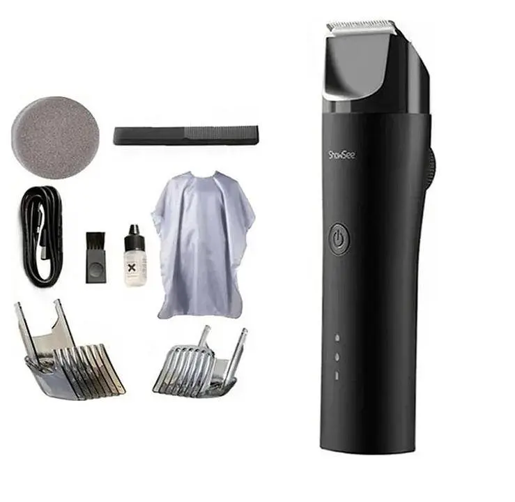 Машинка для стриження волосся Xiaomi ShowSee C4 Electric Hair Clipper чорна - фото 2
