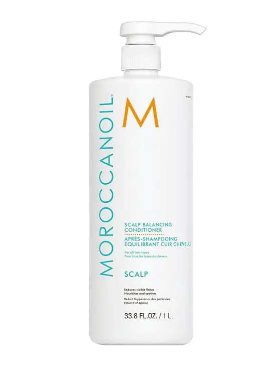 Набір Moroccanoil Scalp Balancing для жирної та чутливої шкіри голови — шампунь і кондиціонер по 1000 мл - фото 3