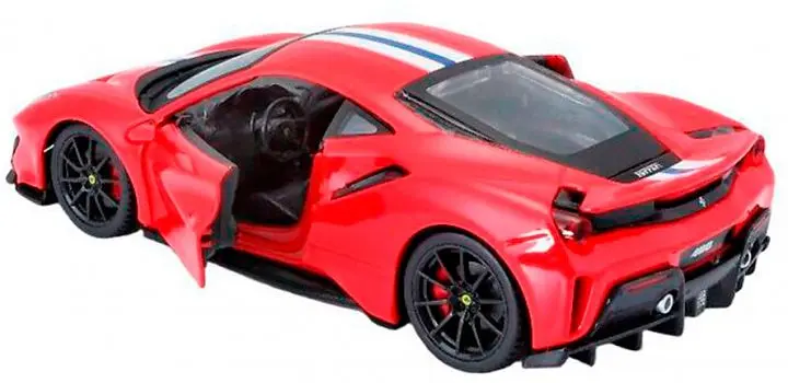 Автомодель Bburago Ferrari 488 Pista червона (18-26026) - фото 3