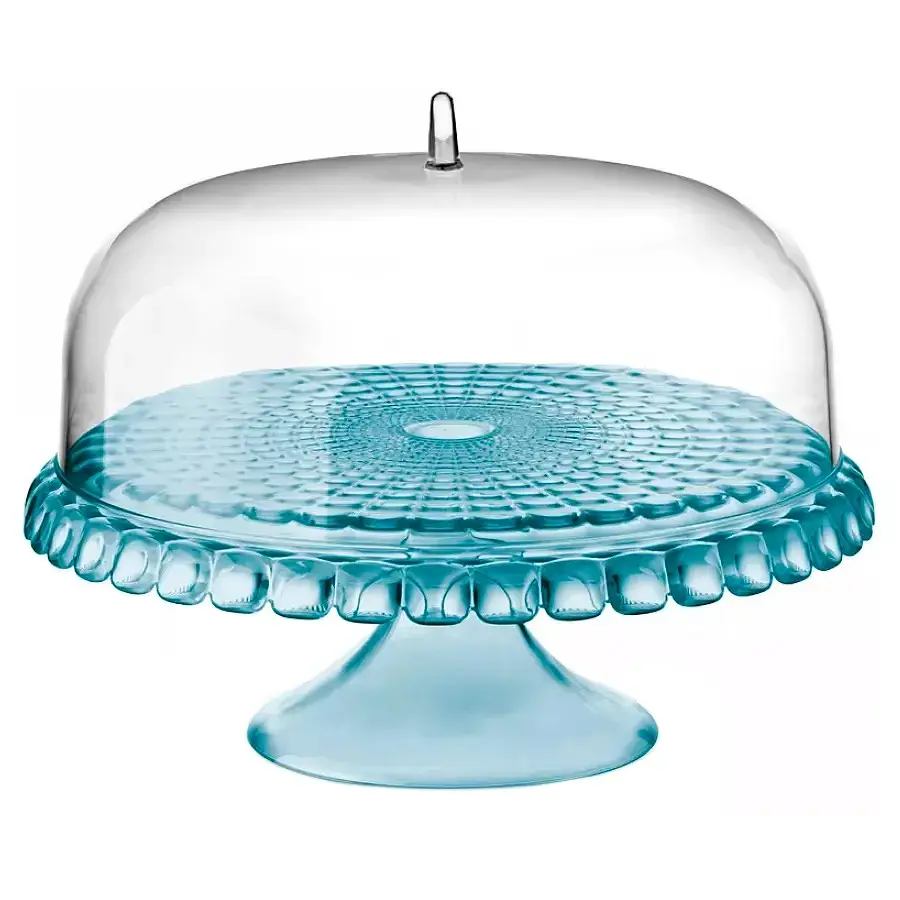 Тортівниця Guzzini Tiffany блакитний 36 см (19940081)