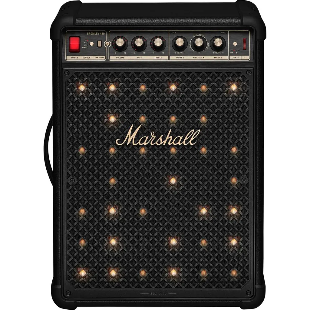 Акустика Marshall Bromley 450 Black And Brass (1008199) [171218] - фото 2