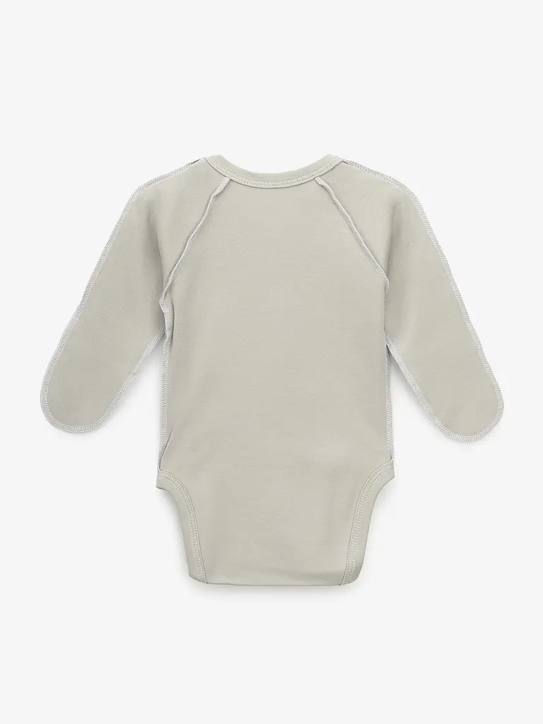 Боді на запах для малюків Тімі Т12/1-И56 56 см Сірий shop (4820000254236) - фото 4