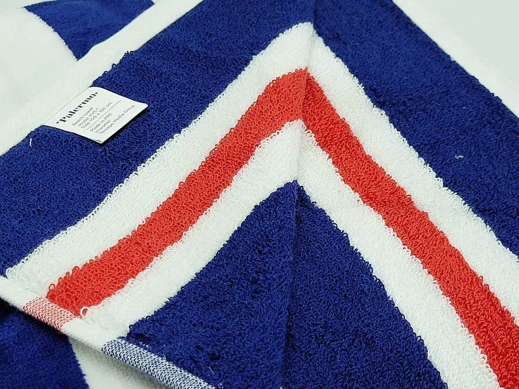 Полотенце пляжное Palermo YVS-1 100% котон 100x180 см - фото 3