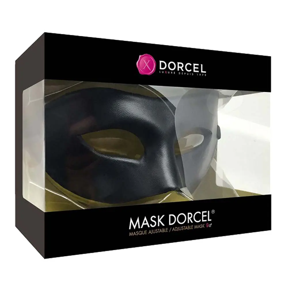 Маска Dorcel Mask Dorcel 24 см черный - фото 3