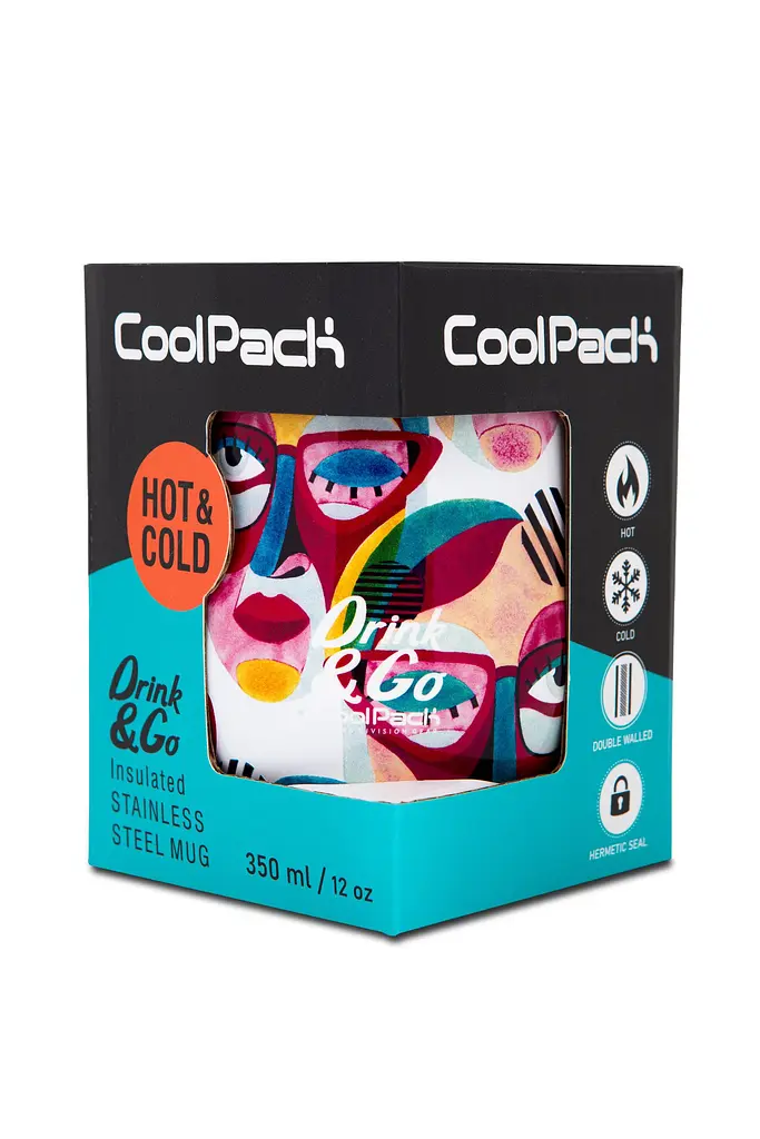Термокружка CoolPack Drink & Go Cinco металева 350 мл (Z22743) - фото 2