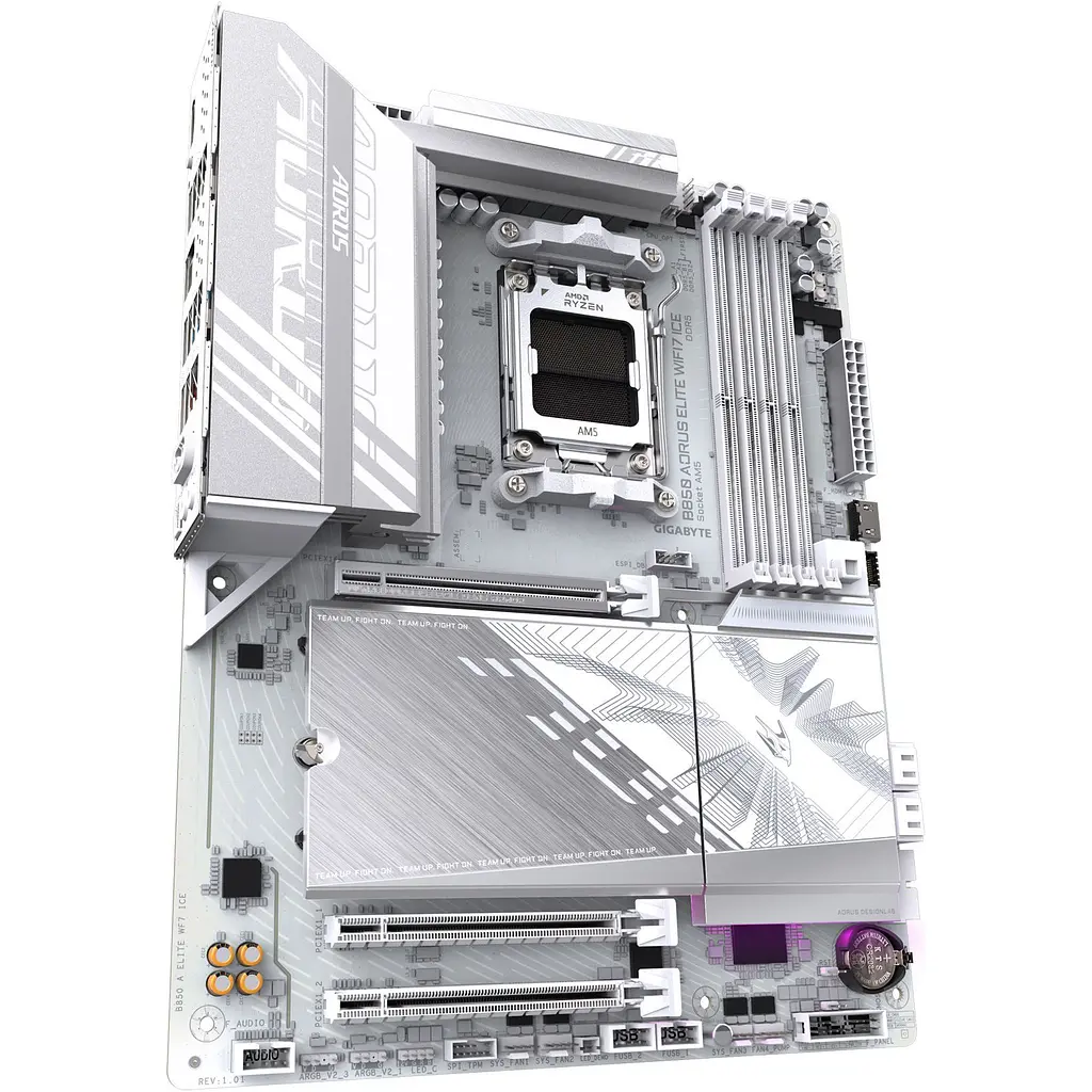 Материнська плата AORUS B850 Elite WIFI7 Ice [139986] - фото 4