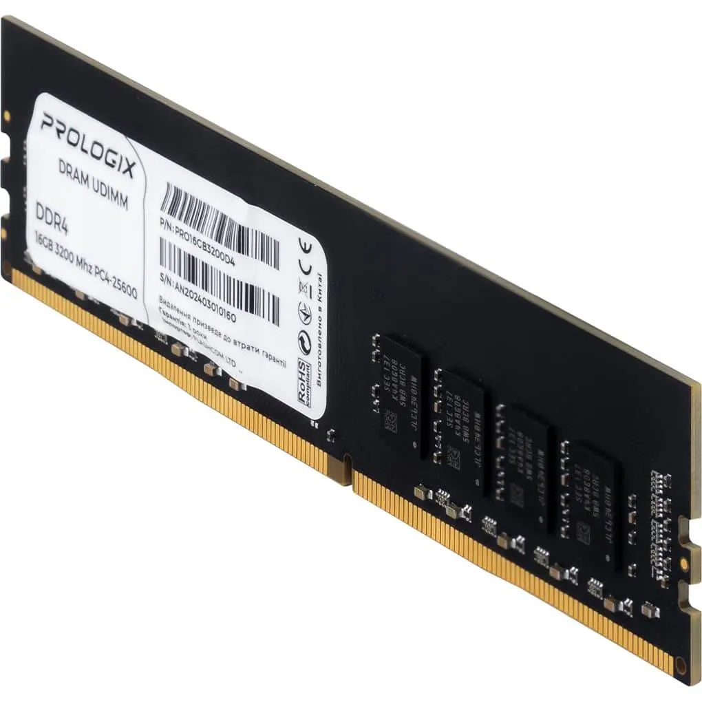 Модуль пам'яті ProLogix DDR4 16GB 3200MHz (PRO16GB3200D4) - фото 3