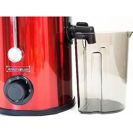 Соковыжималка центрифужная Royalty Line PJ-19001 700 Вт нержавеющая сталь + контейнер для сока 0.45 л красная - фото 2