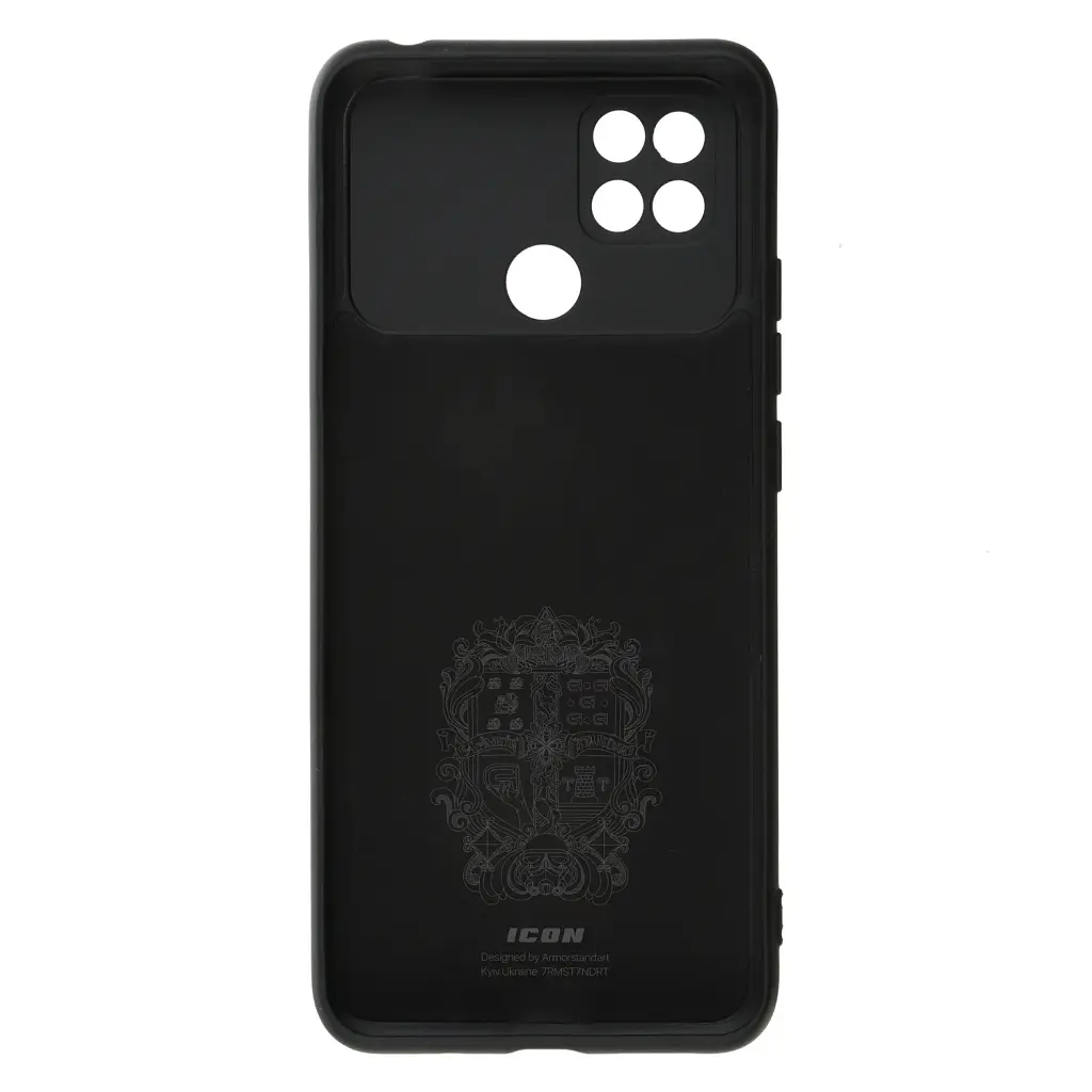 Чохол ArmorStandart ICON для Xiaomi Poco C40 Camera cover Black - фото 2