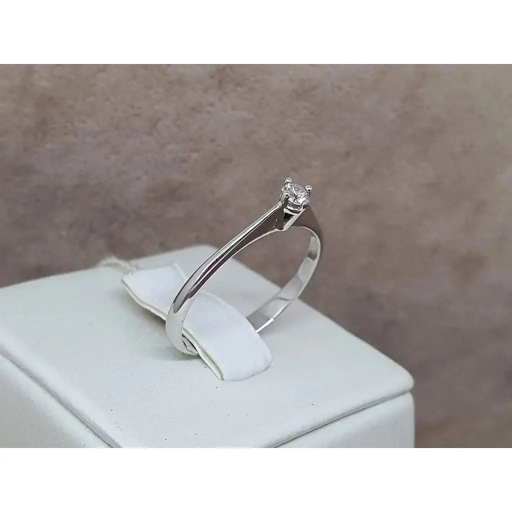 Золоте кільце ЮЗ "Багет" з діамантом. 55-075151д-190 18 - фото 3