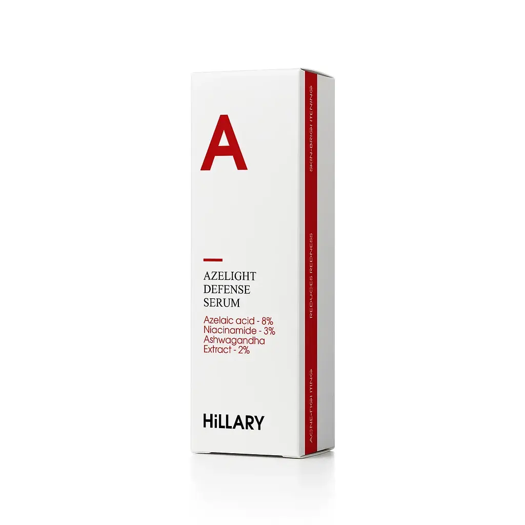 Азелаїнова освітлювальна сироватка Azelight Defense Serum Hillary 30 мл - фото 4