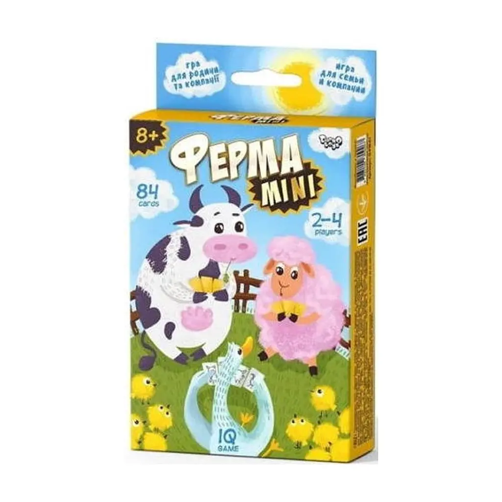 Настільна гра Danko Toys Ферма міні, українська (G-FM-01)