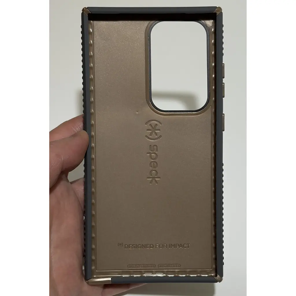 Противоударный чехол Speck Presidio2 Grip для Samsung Galaxy S24 Ultra Speck Presidio2 Grip Gray 150619-3212 - фото 4