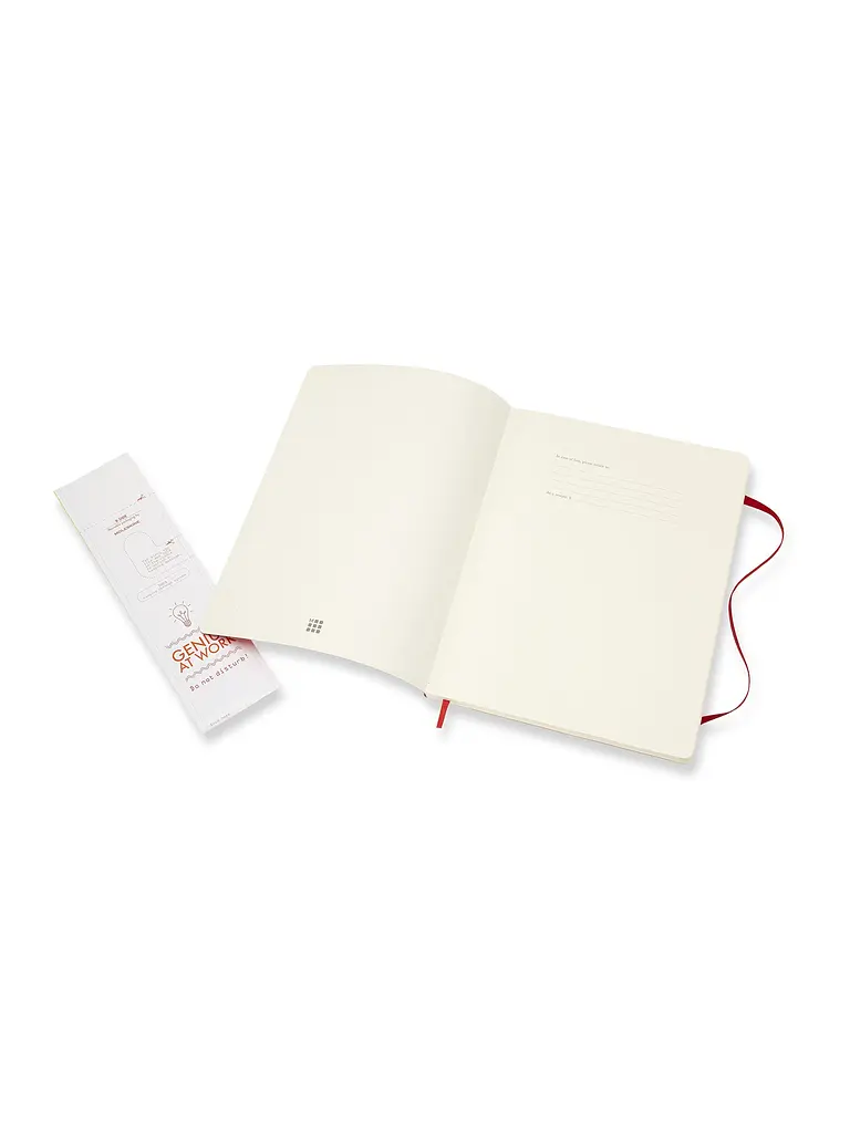 Записник Moleskine Classic великий, Лінійка Червоний М’який (QP621F2) - фото 3