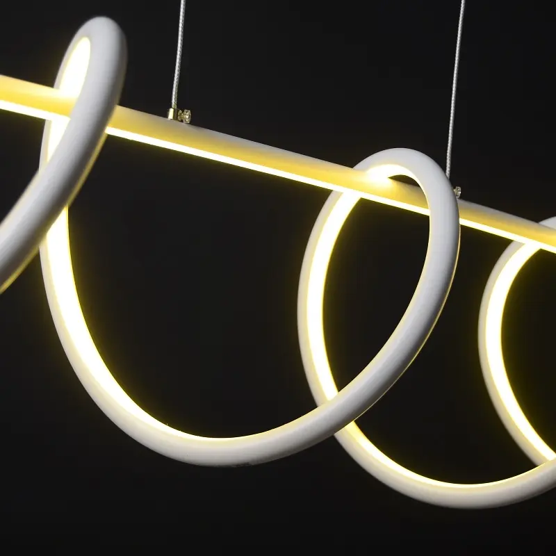 Світильник стельовий Brille підвісний світлодіодний для натяжної стелі BL-371S/90W WH led - фото 7