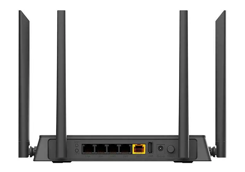 Бездротовий маршрутизатор D-Link DIR-815/RU/R4A AC1200, 1*FE WAN, 4*FE LAN, USB 2.0, 4 антени Black - фото 4