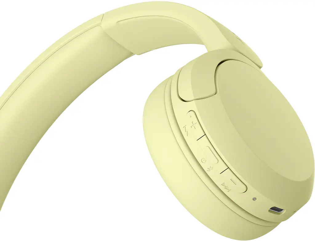 Навушники бездротові Sony WH-CH520 Yellow, BT 5.2, SBC, AAC, Wireless, Mic - фото 5