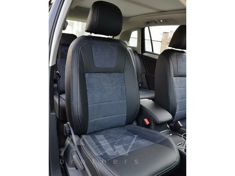 Авточохли модельні MW Brothers для Volkswagen Tiguan II c 2016 - фото 8