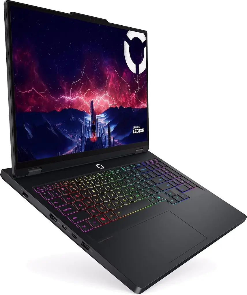 Ноутбук Lenovo 16 Legion Pro 5 16AFR10 2560x1600 OLED 165Hz/Ryzen 9 9955HX/16GB/2TB/RTX 5060/W11H/Eclipse Black (83F20027US) - фото 2