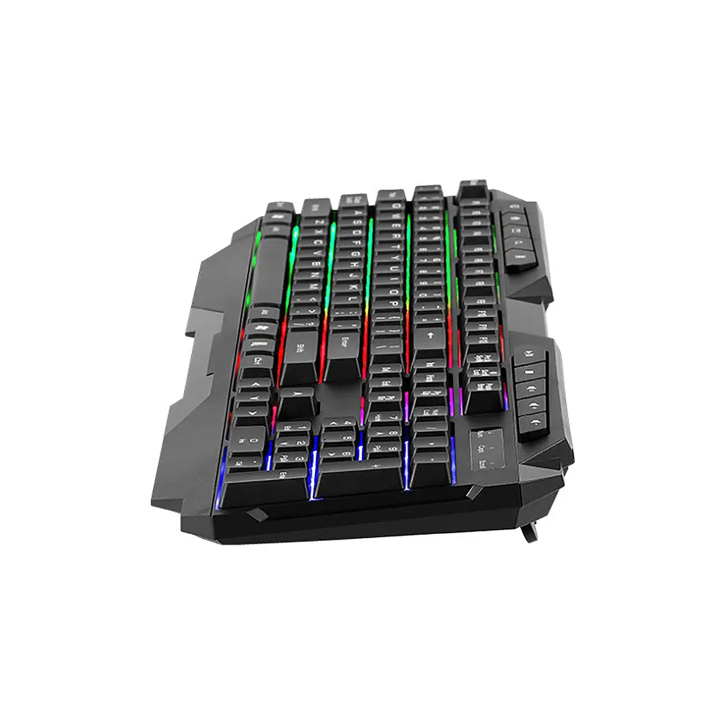 Клавіатура Xtrike ME KB-306 LED USB UA Black (KB-306UA) - фото 5