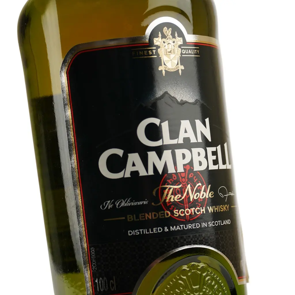 Виски Clan Campbell Blended Scotch Whisky 40% 1 л - фото 6
