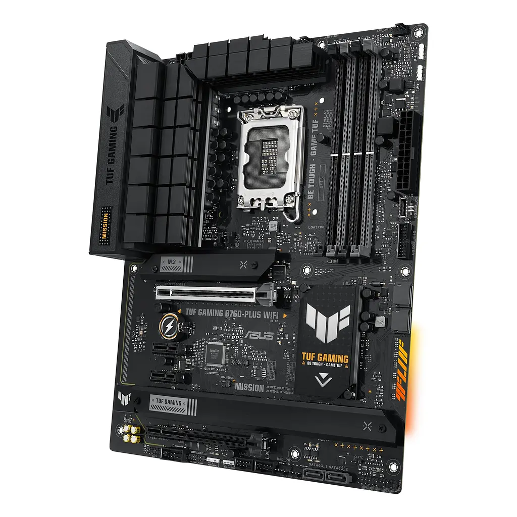 Материнская плата TUF GAMING B760-PLUS WIFI s1700 B760 4xDDR5 M.2 HDMI DP Wi-Fi BT ATX Asus teh0018970 - фото 6