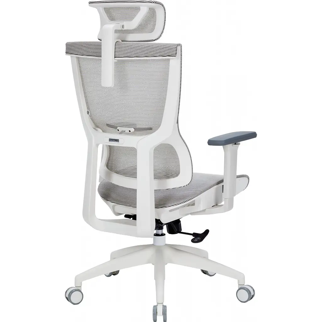 Офисное кресло OfficePro Elegant OC660-W-LG-LG White/Light Gray [148667] - фото 4
