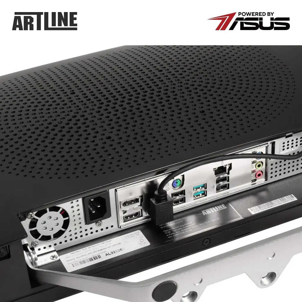 Моноблок Artline Business M73 27 2K IPS, Intel Core i3-12100, 8 GB, 480 SSD, Intel Graphics, DOS (M73v04) - фото 4