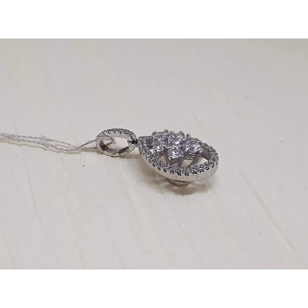 Срібна підвіска Filligrana з фіанітами. 21624698 - фото 2