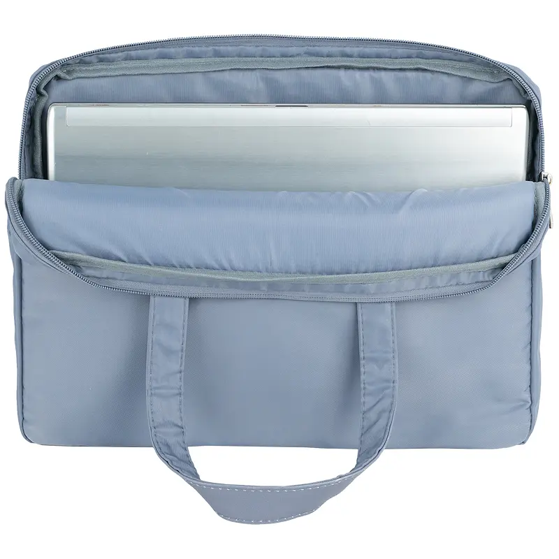 Сумка для документов текстильная Axent А4+ 1 отделение, блакина (1631-03-A) - фото 4