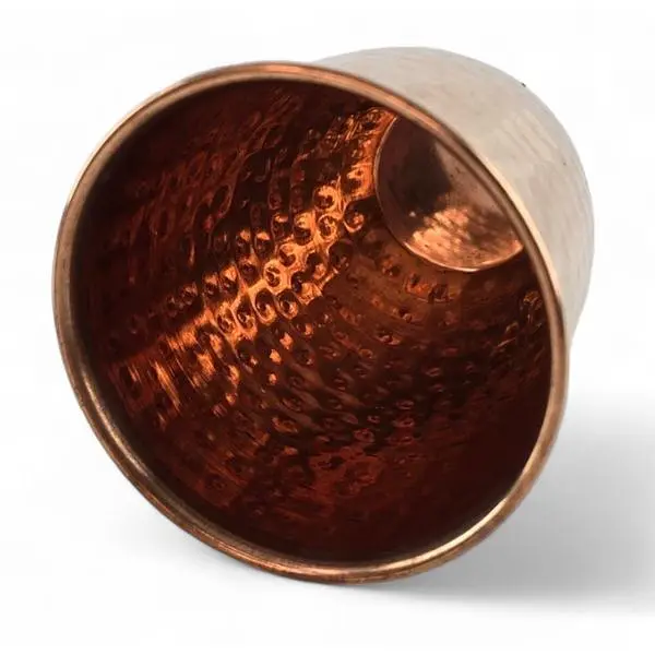 Склянка з міді 11.5х8.4х5 см - фото 3