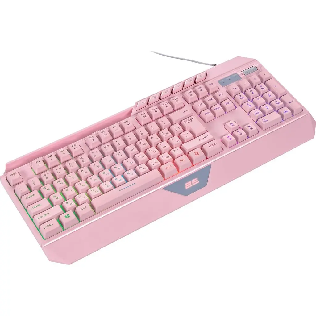 Клавіатура 2E GAMING KG315 RGB USB Pink Ukr (2E-KG315UPK) - фото 5