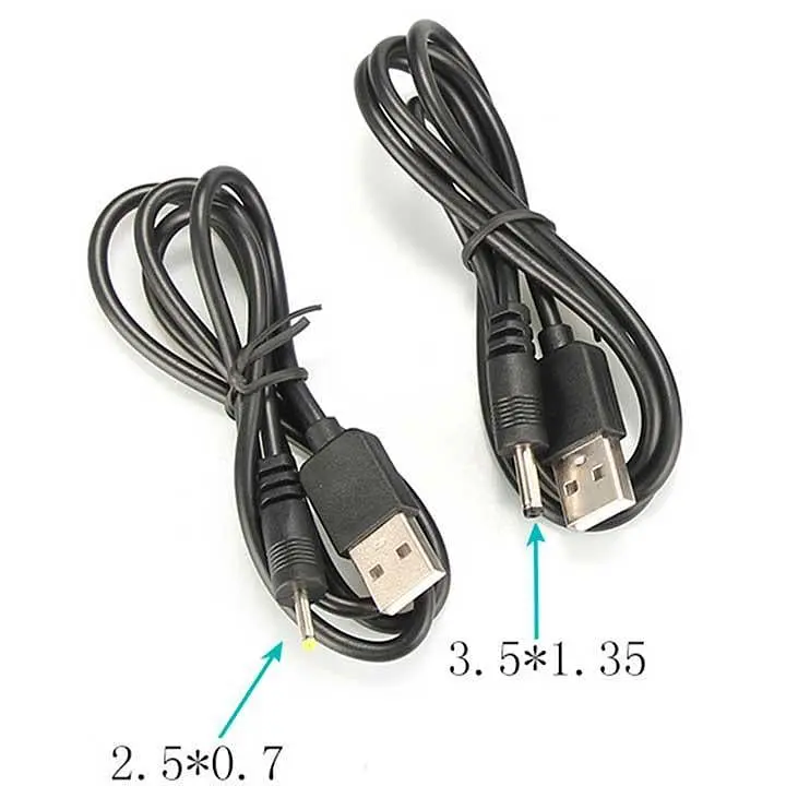 USB-кабель 3.5X1.35 мм для зарядки секс-іграшок 3,5 см K000660 - фото 2
