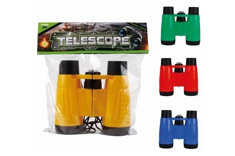 Іграшковий бінокль Telescope BQ-52B, 4 кольори, у пакеті р.10х10,5см
