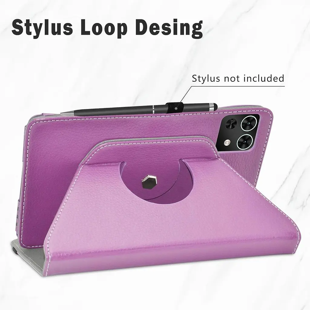 Чохол для планшета LiuShan сумісний з TECLAST M50 Mini Rotation Case, 360 градусів обертова підставка PU чохол для 8,7-дюймового - фото 5