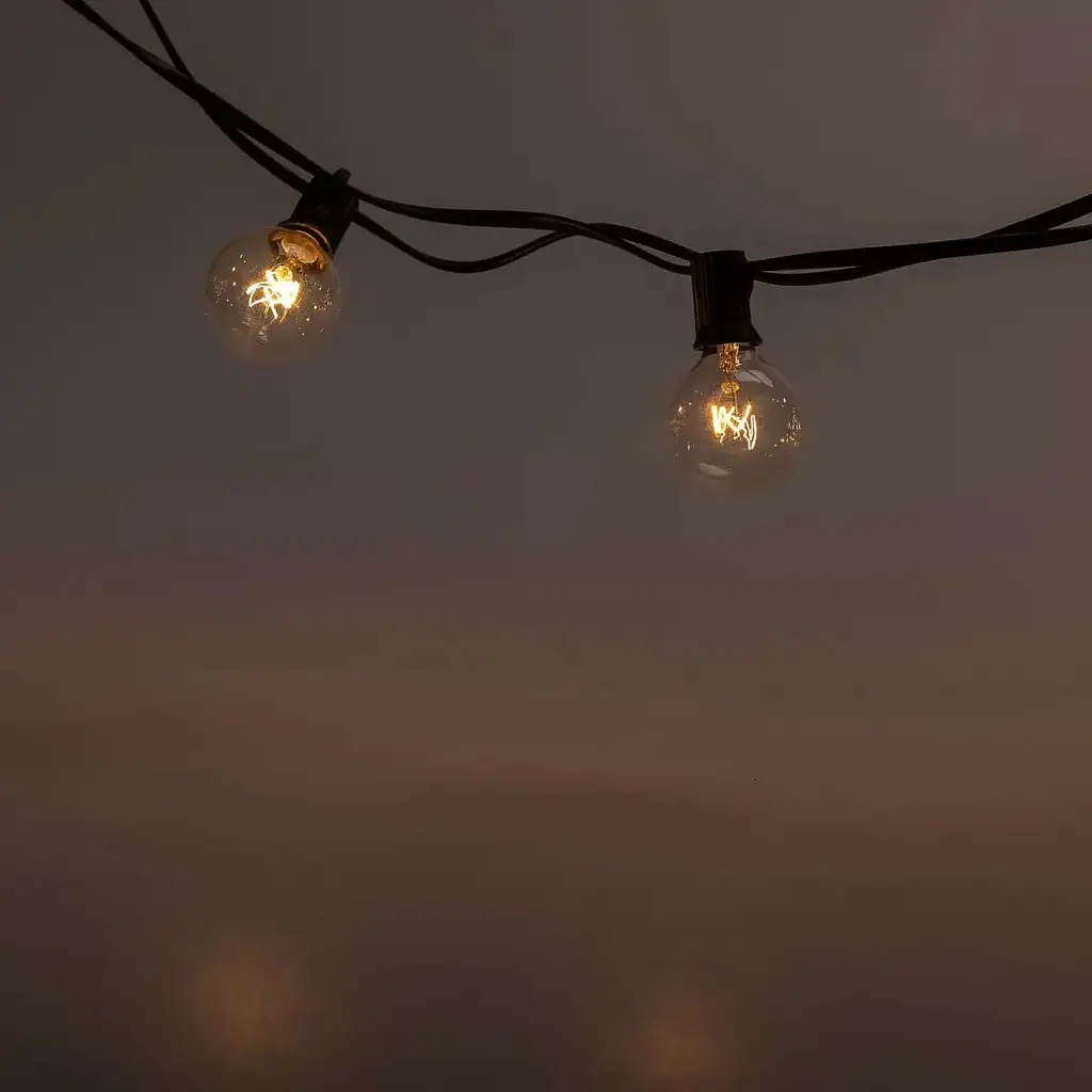 Ретро-гірлянда вулична GarlandoPro 50 LED G40 довжина 15 м, жовтий (G4050L) - фото 8