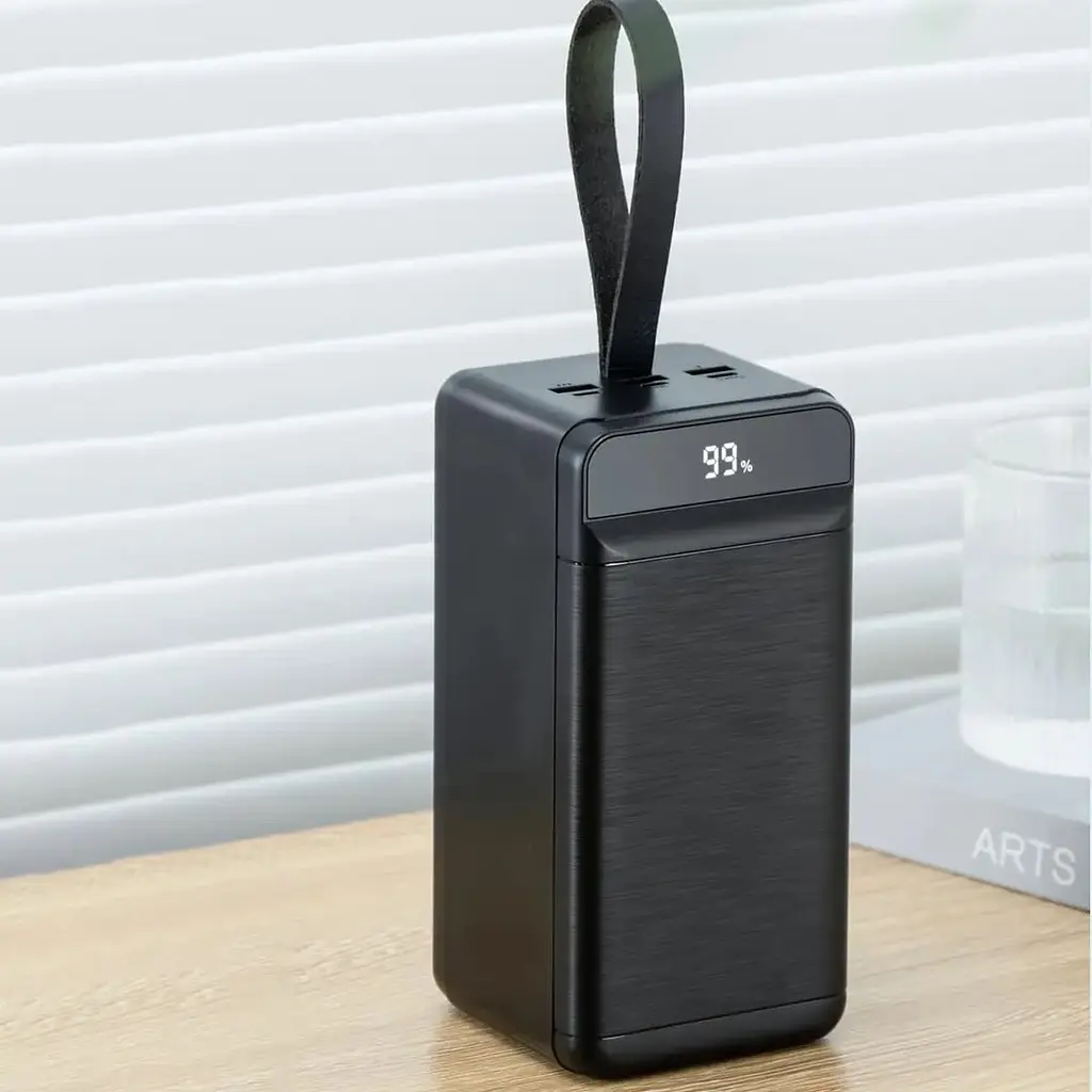 Зовнішній акумулятор XO PR159 60000mAh 22.5W Black [120555] - фото 4