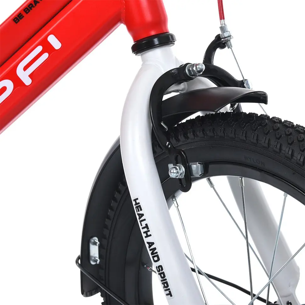 Велосипед дитячий Prof1 MB 18031-1 18 дюймів червоно-білий - фото 3