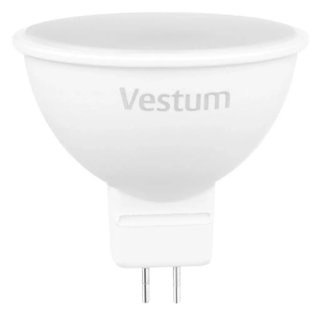 Лампочка Vestum MR16 5W 3000K 220V GU5.3 (1-VS-1504)