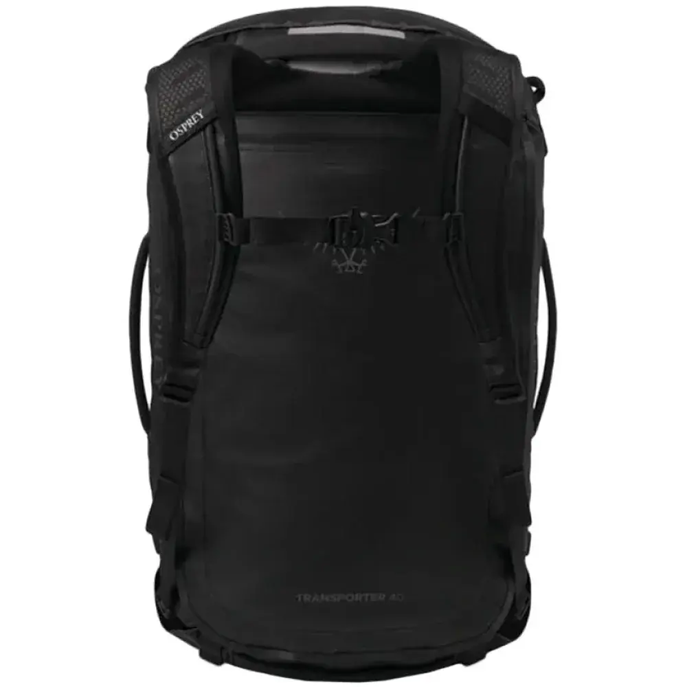 Сумка рюкзак Osprey Transporter Duffel 40 raven black/black - фото 3