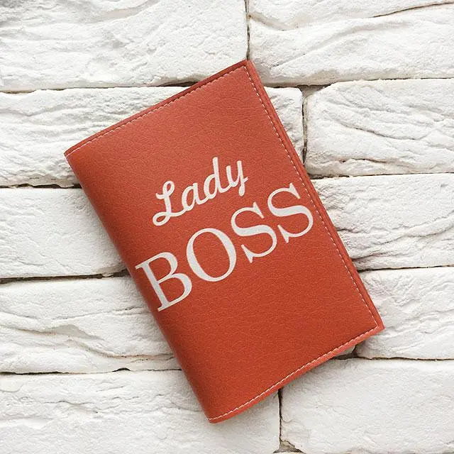 Обкладинка на паспорт Ledy Boss (червоний)