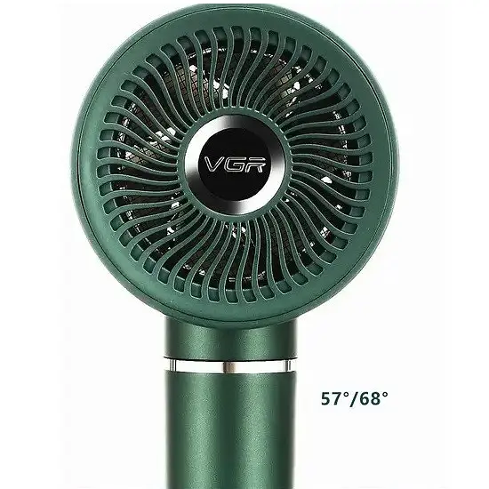 Фен для волосся VGR V-431 з іонізацією 1800W Green - фото 3