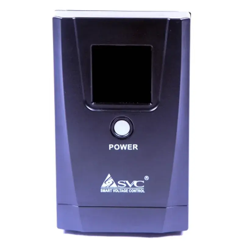 Пристрій безперебійного живлення SVC 1000-LCD 1000VA (VP-1000-LCD) - фото 2