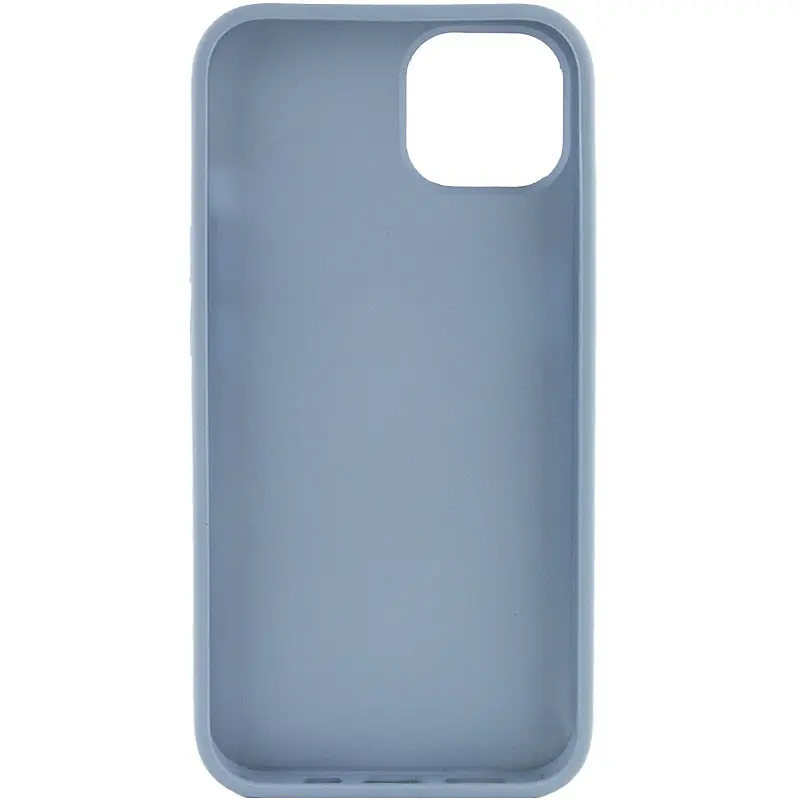 TPU чохол Bonbon Metal Style для Apple iPhone 14 Plus (6.7) Блакитний / Mist blue - фото 3