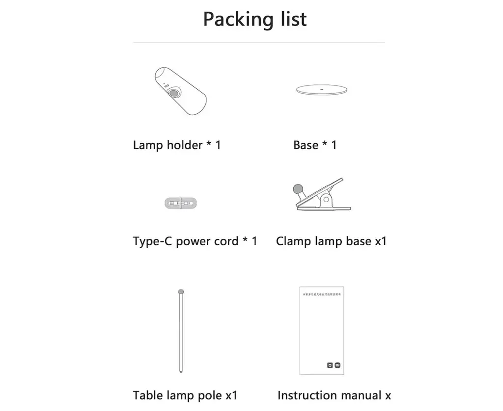 Лампа XiaomiFlexible Rechargeable Lamp BHR8959GL White - фото 6