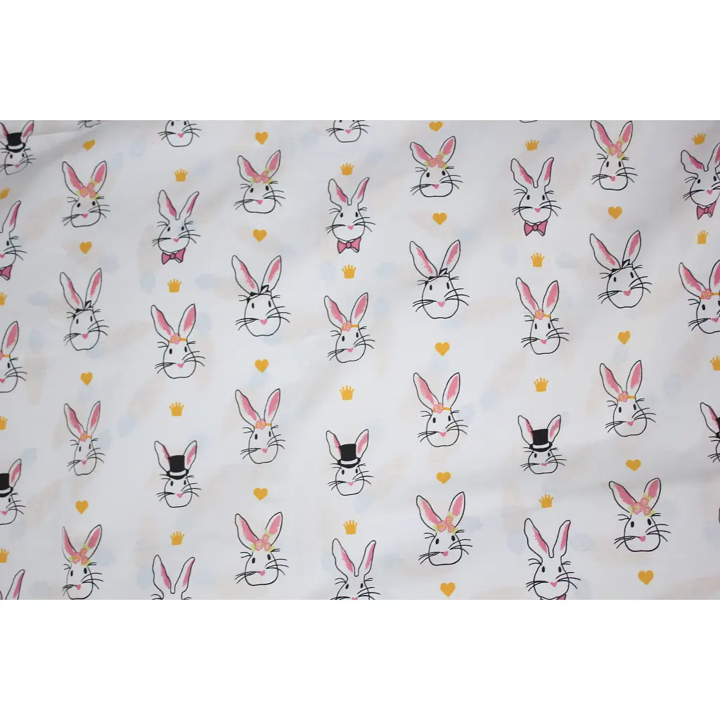 Постільна білизна MirSon Бязь 17-0529 Bunnies white Односпальний (2200003674002) - фото 6