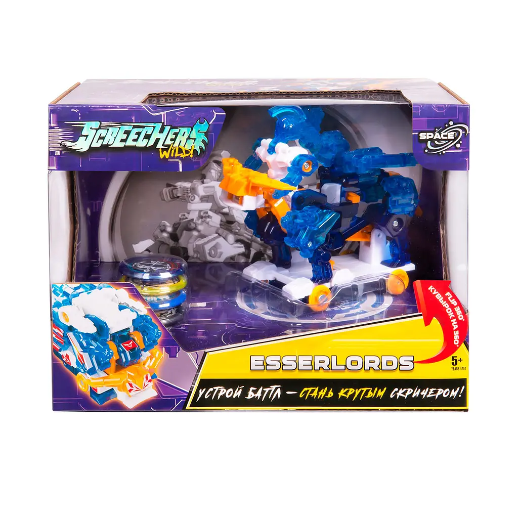 Машинка-трансформер Screechers Wild S3 L3 Едерлордс (EU682301) - фото 9