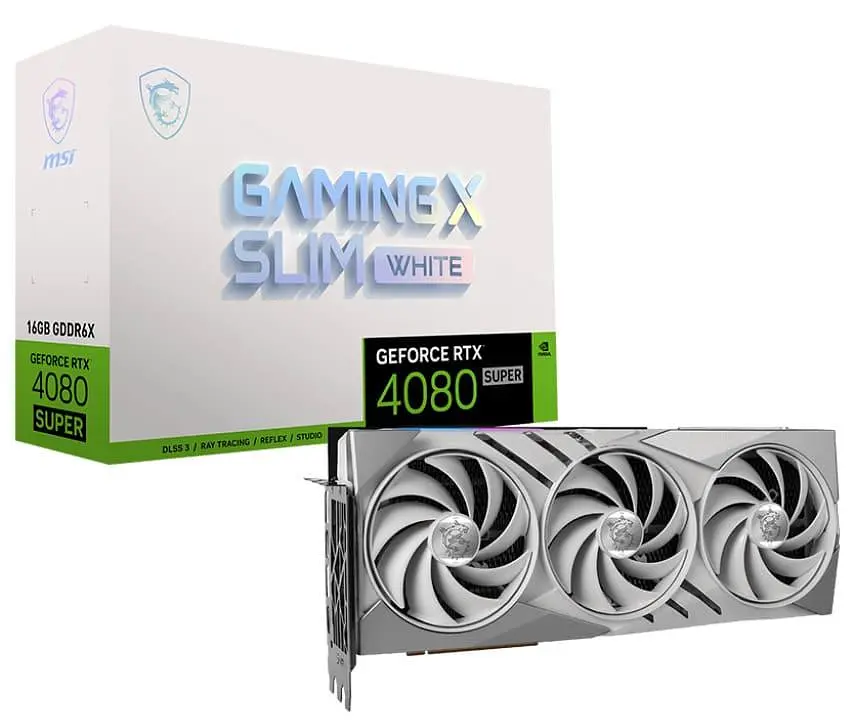 Відеокарта MSI RTX 4080 SUPER 16G GAMING X SLIM WHITE (RTX 4080 SUPER 16G GAMING X SLIM WHITE) (GDDR6X, 256 bit, PCI-E v4.0 x16) FR - фото 6