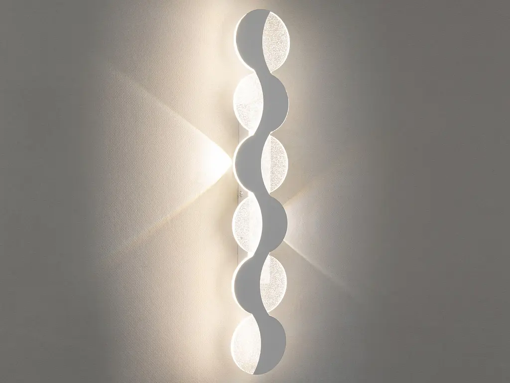 Бра настінне LED Diasha 9091/600WH 30W 1650 лм 3000K білий акрил для дому - фото 3