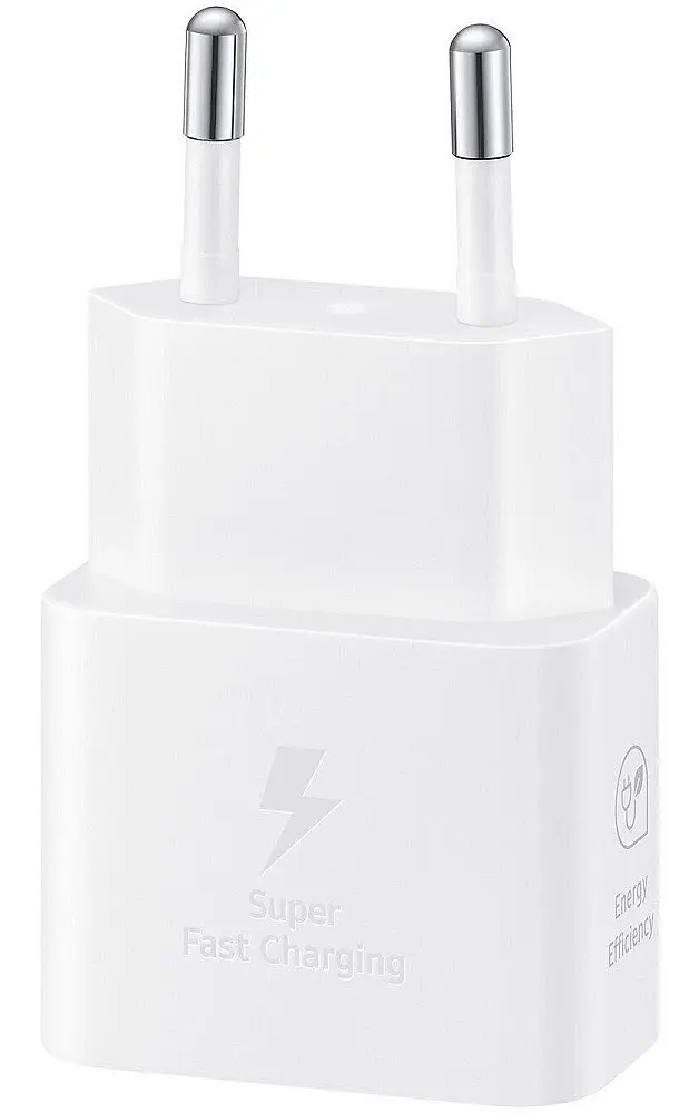 Сітчастий зарядний пристрій Samsung 25W Travel Adapter + Type-C cable Білий (EP-T2510XWEGEU) (6921949) - фото 4